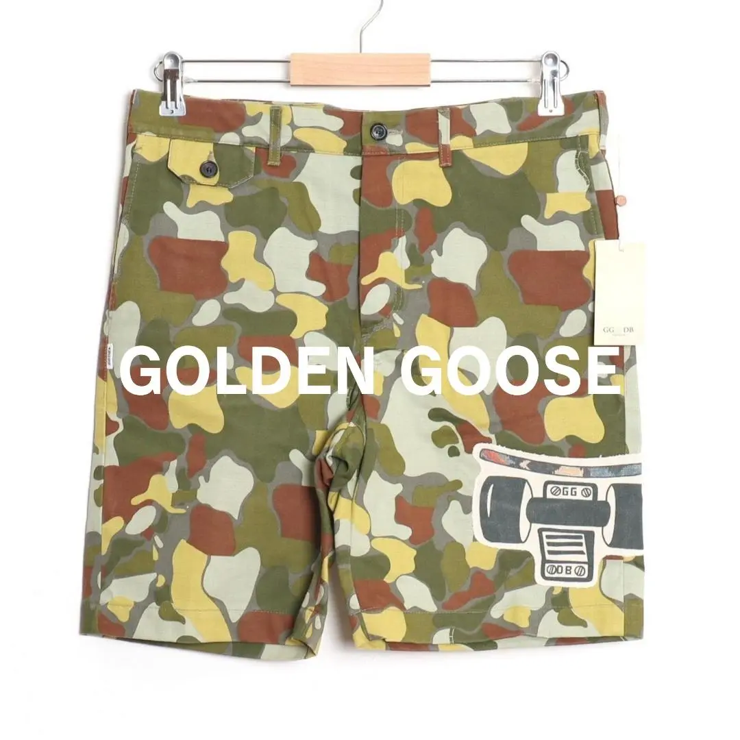 未使用　GOLDEN GOOSE 　ゴールデングース　ハーフパンツ 楽天市場】GOLDEN GOOSE ゴールデングース ショートパンツ