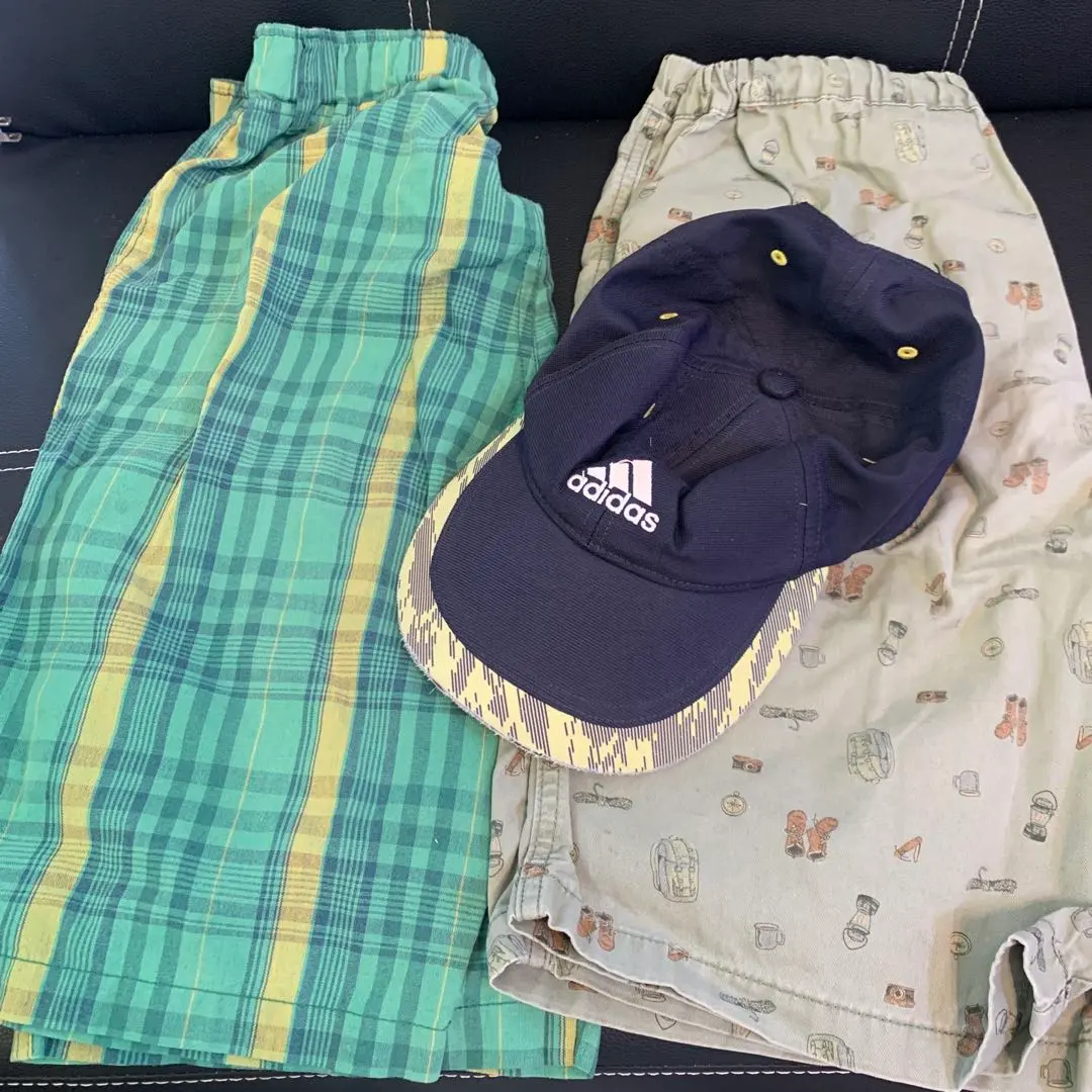Thumbnail of Adidas cap and shorts set
