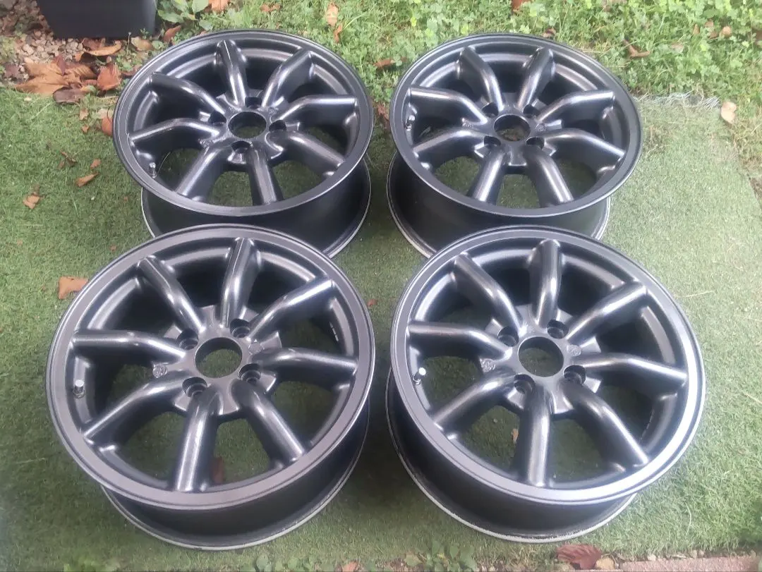 【軽自動車に！】15×5+45 100/4　ワタナベ風ホイール4本セット 在庫あり 即納】4本セット RS Watanabe F8F TYPE 15×4.5J +45 4H