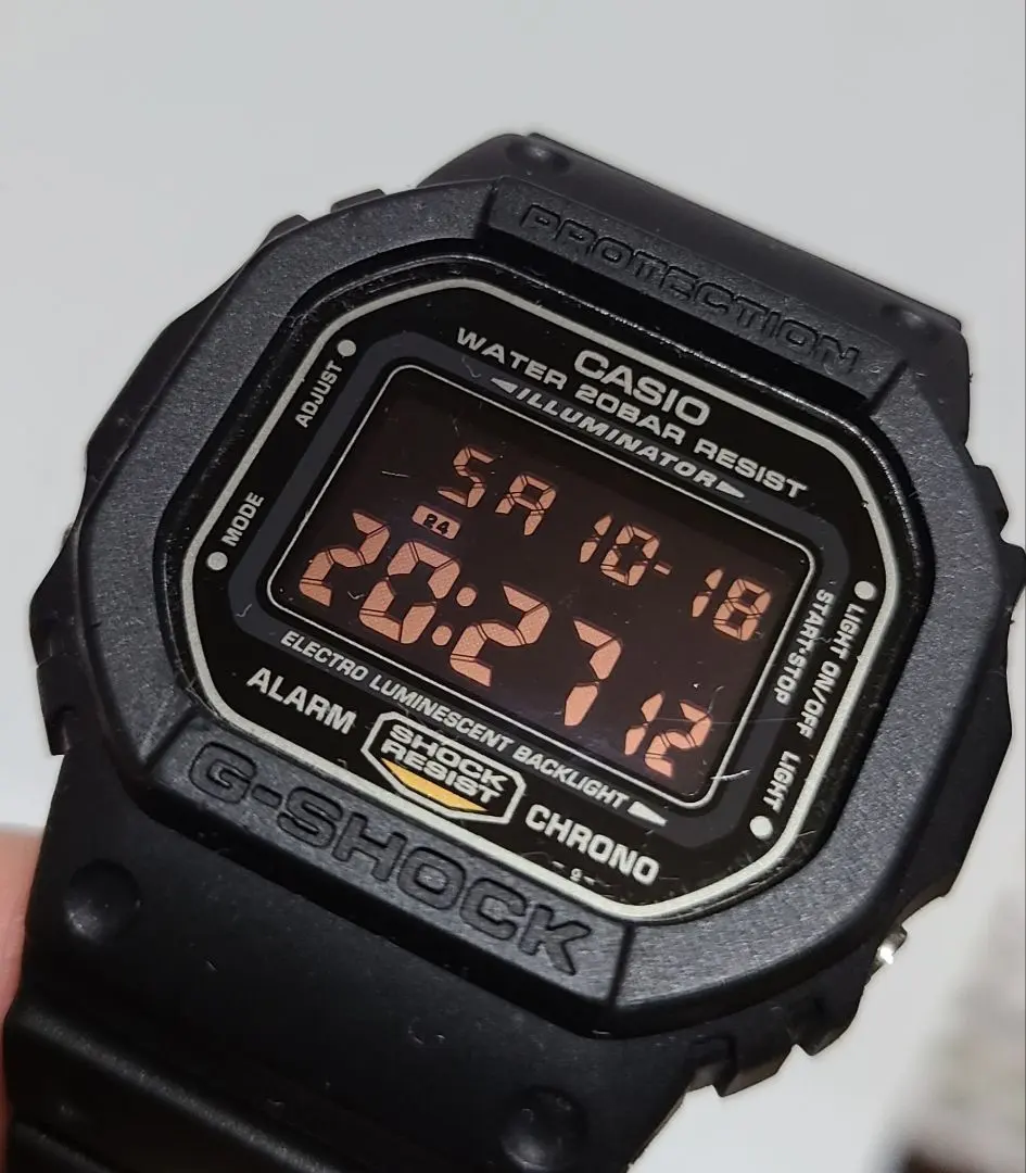 Thumbnail of CASIO G-SHOCK DW-5600B Inverted LCD Black