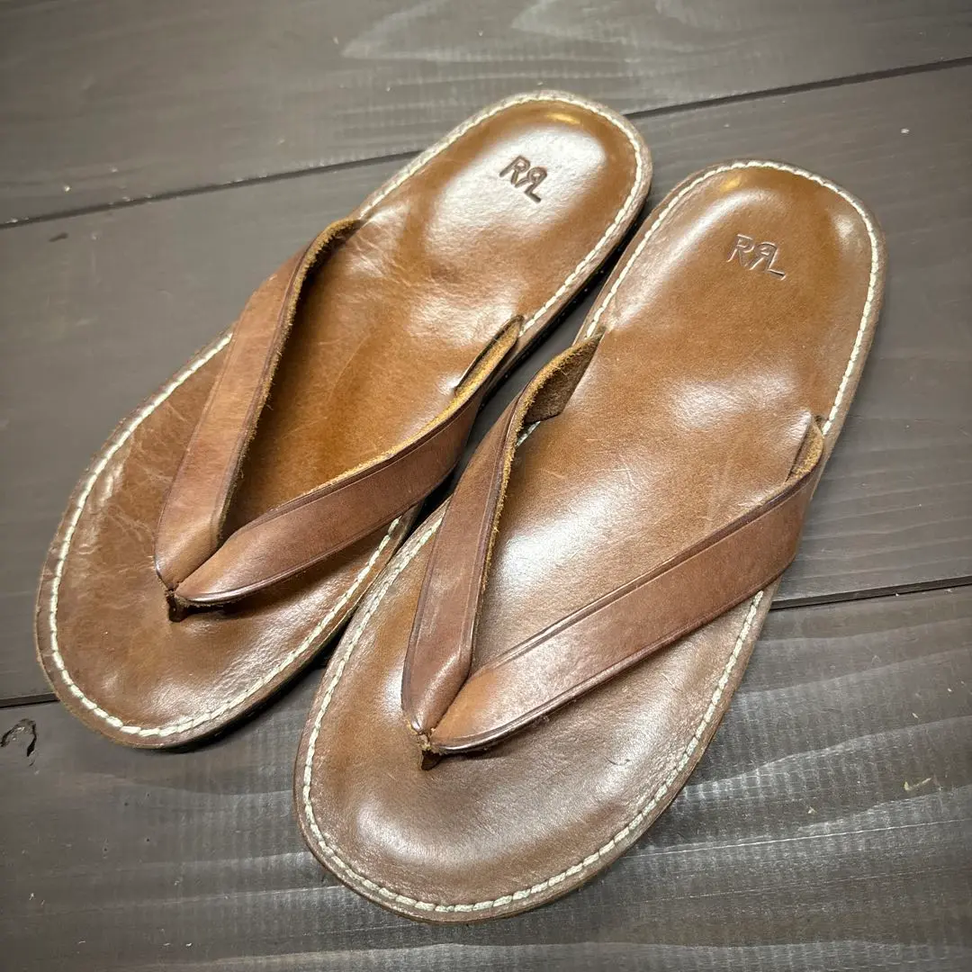 RRL レザー サンダル US9 RRL レザー サンダル US9 - メルカリ
