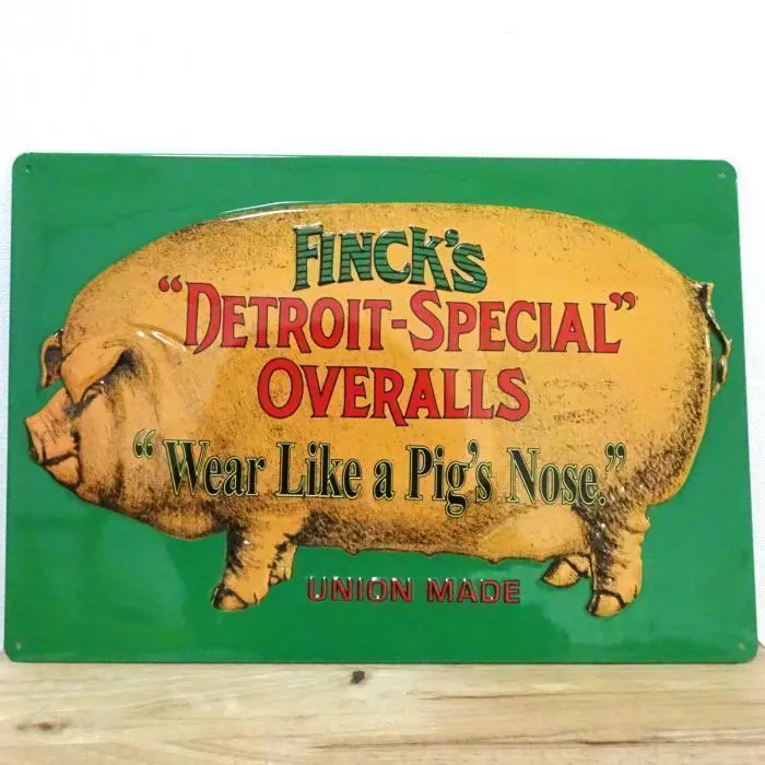 FINCK’S OVERALLS アドバタイジング ボトルオープナー FINCK'S OVERALLS アドバタイジング ボトルオープナー