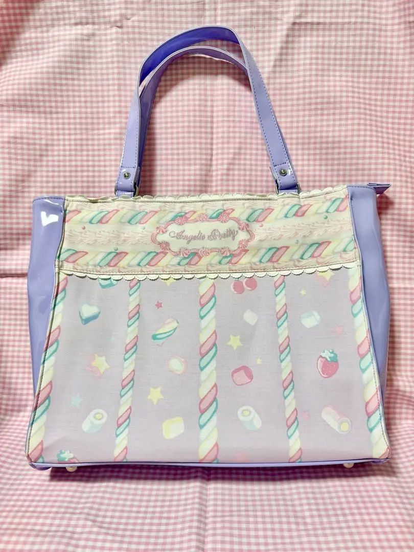 アンジェリックプリティ　ハートバッグ　オフ白　新品 Angelic Pretty（ショルダーバッグ ・ ホワイト/白色系）の