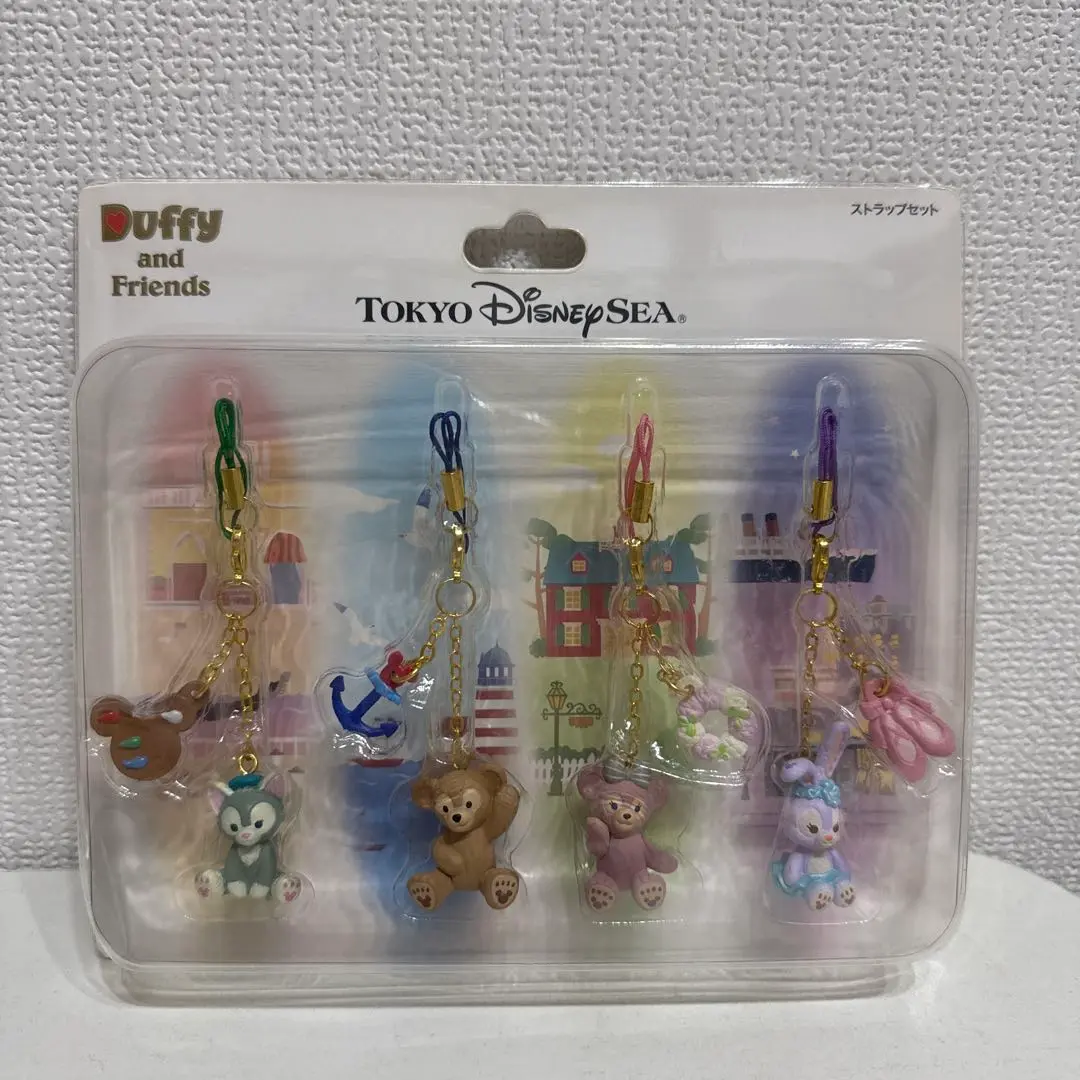 ダッフィーストラップセット Amazon.co.jp: ダッフィー＆フレンズ ストラップセット（全4種