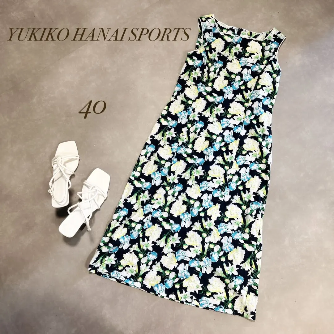 ★　Hanai　Yukiko　★　春の花柄にも◎　極美　ハナイユキコ　★　サイズ１０　　トレンチ　　淡い恋色　 ユキコ ハナイ(Yukiko Hanai) 2025年春夏ウィメンズコレクション