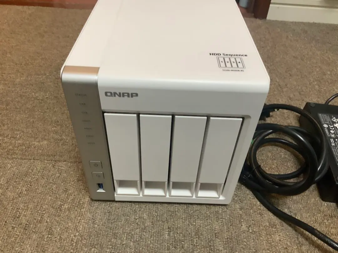 美品】 QNAP NAS TS-431P3、HDD 8TBx2 TOSHIBA