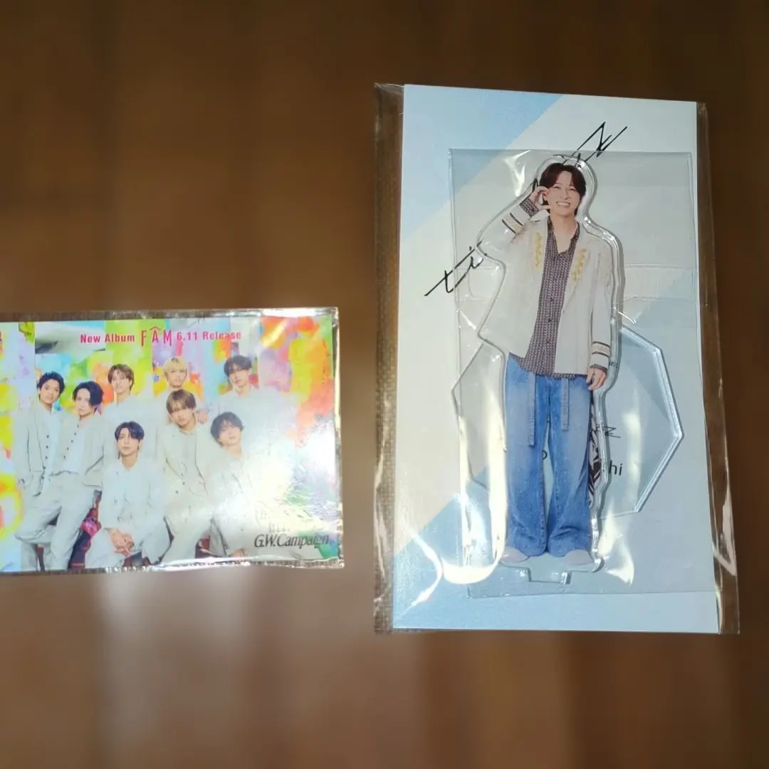 Thumbnail of Timeless Takuto Teranishi acrylic stand and Timeless PARCO sticker