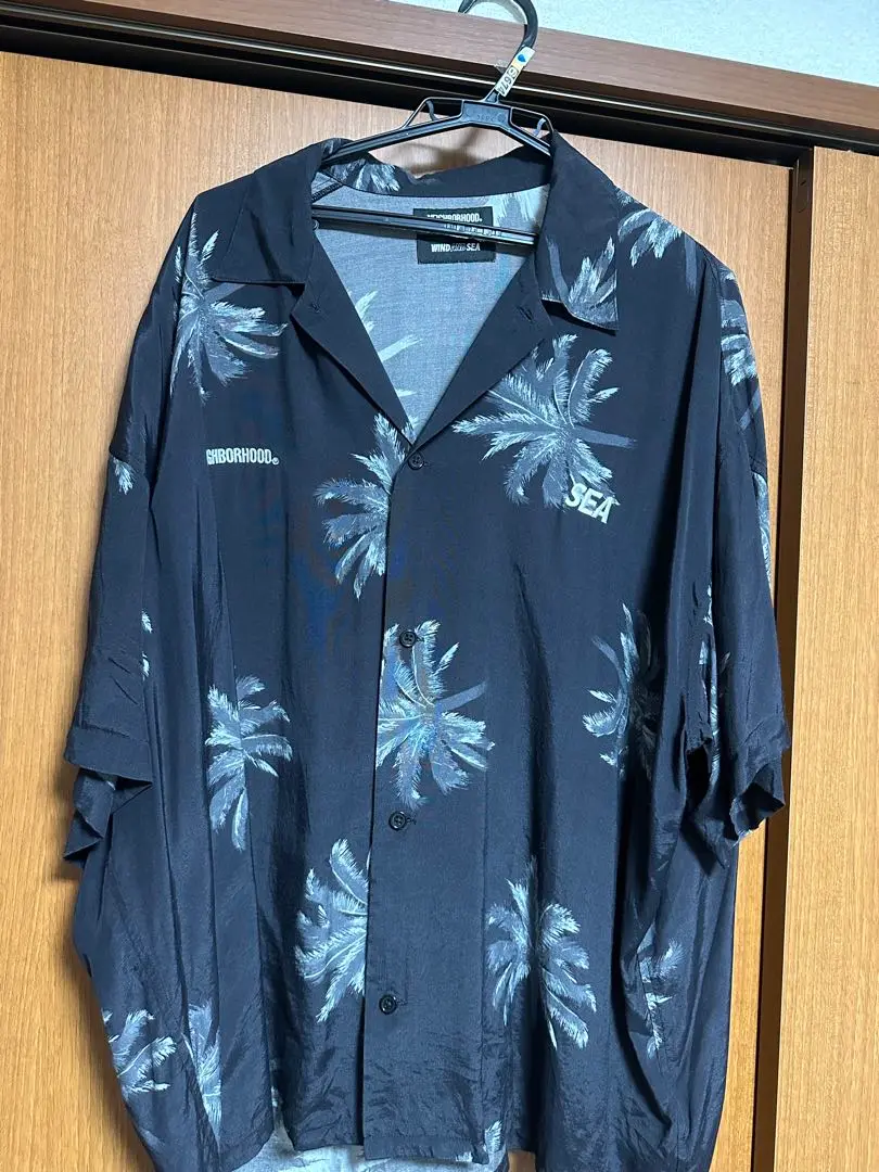 新品未使用　NEIGHBORHOOD WIND AND SEA アロハシャツM WIND AND SEA - NEIGHBORHOOD × WIND AND SEA アロハシャツ Mの