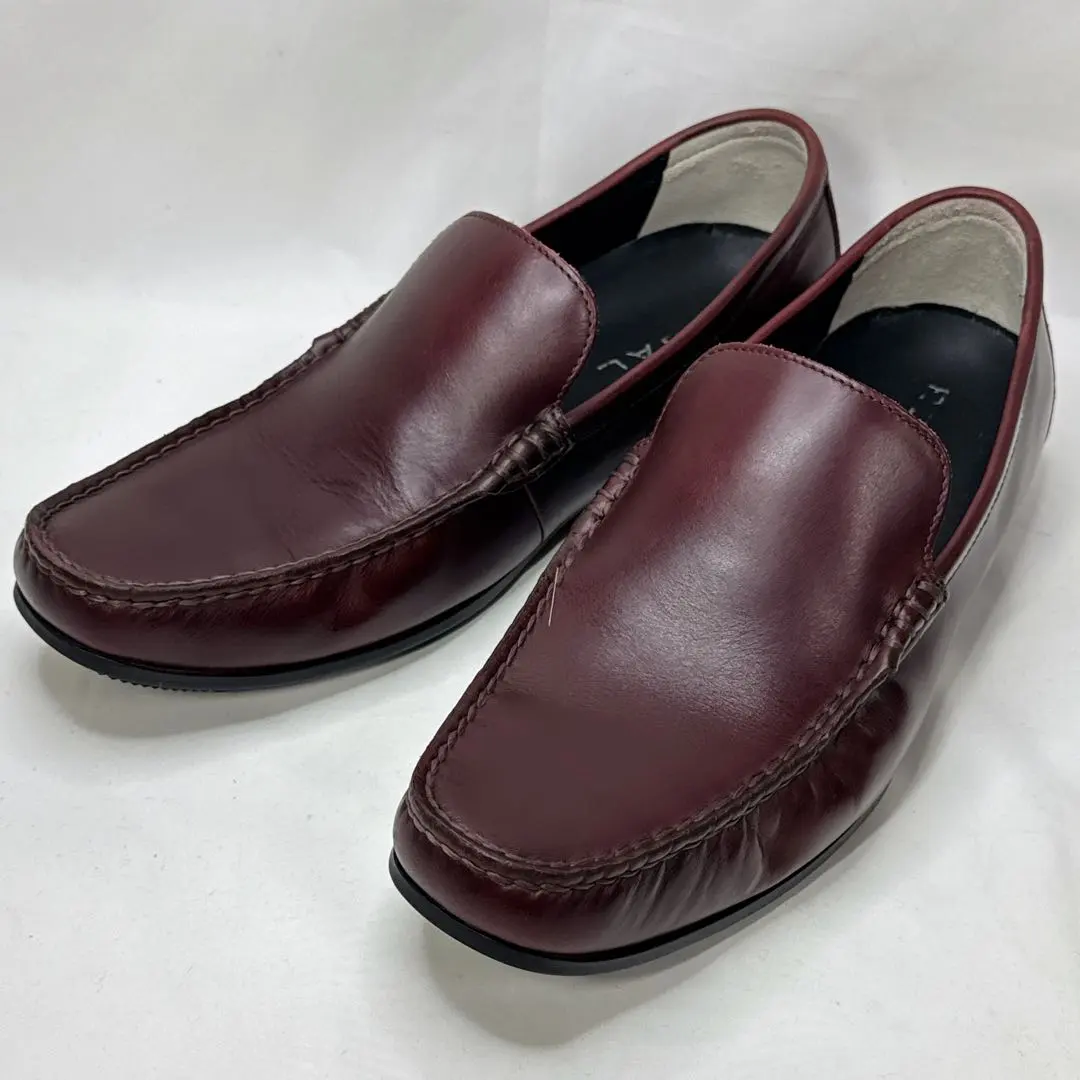 美品 REGAL リー格 ドライビングシューズ 56HR 皮革 便鞋 的縮圖