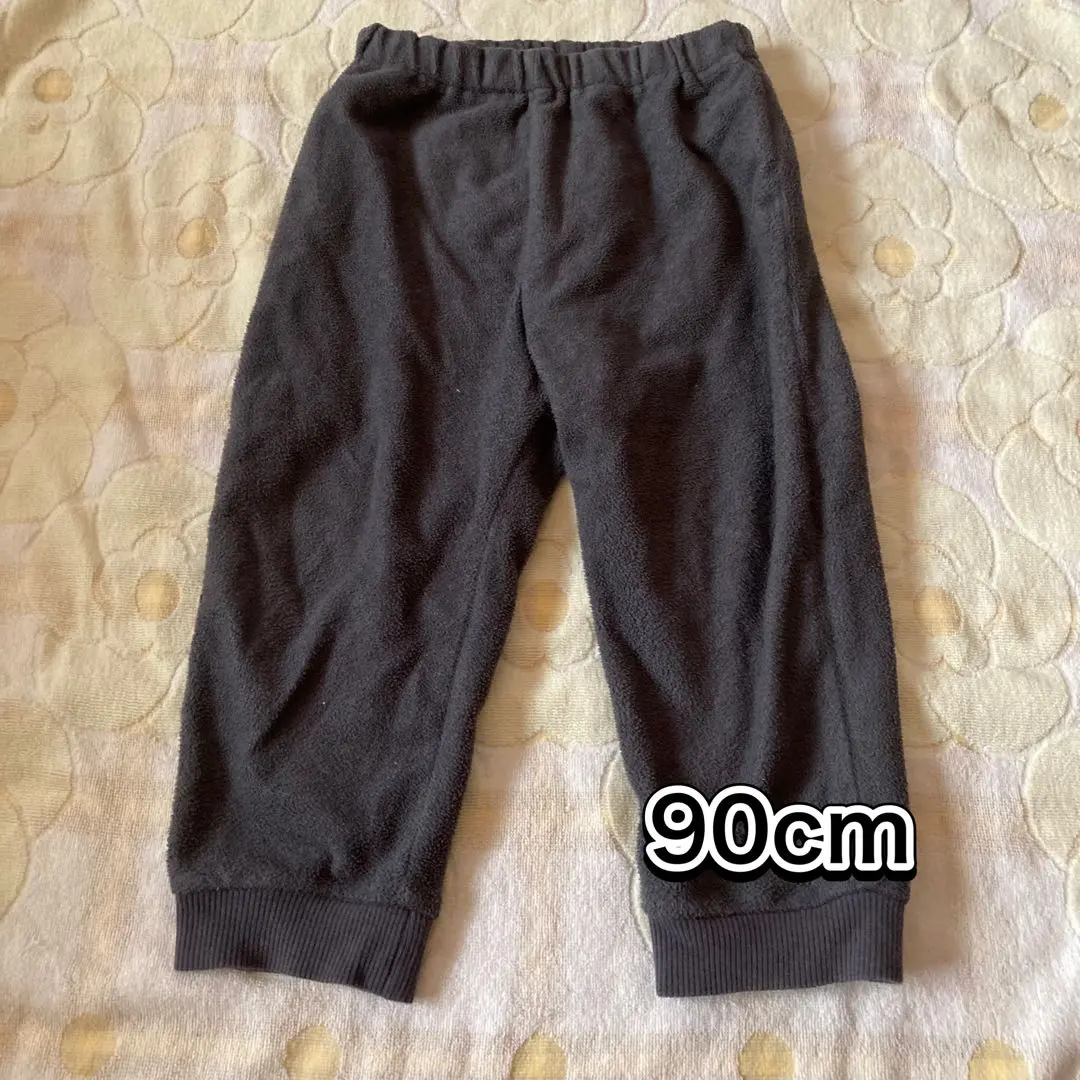 優衣庫 法蘭絨睡褲 90cm 的縮圖