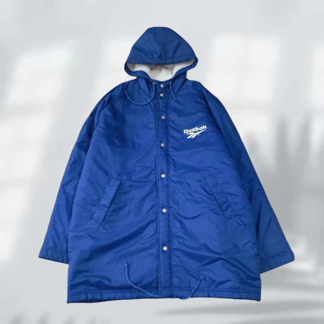 Thumbnail of Reebok 90s Nylon Jacket with Fleece Lining Big Logo Large LL 5828