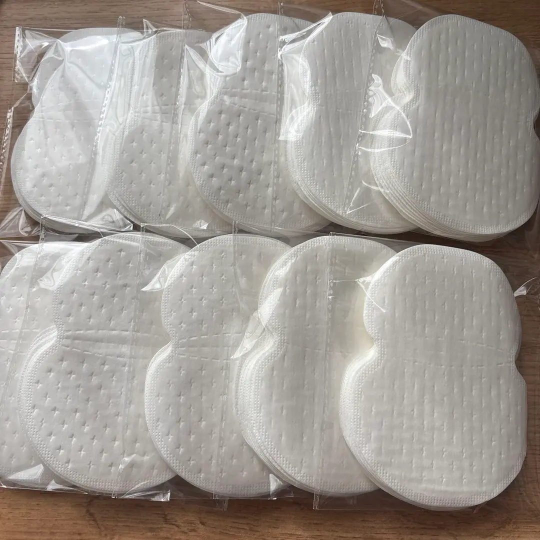 Thumbnail of 100 Sweat Armpit Pads, Large Capacity, Underarm Sweat, Sweat Absorbent Sheet, Sweat Prevention, Odor Control, Disposable