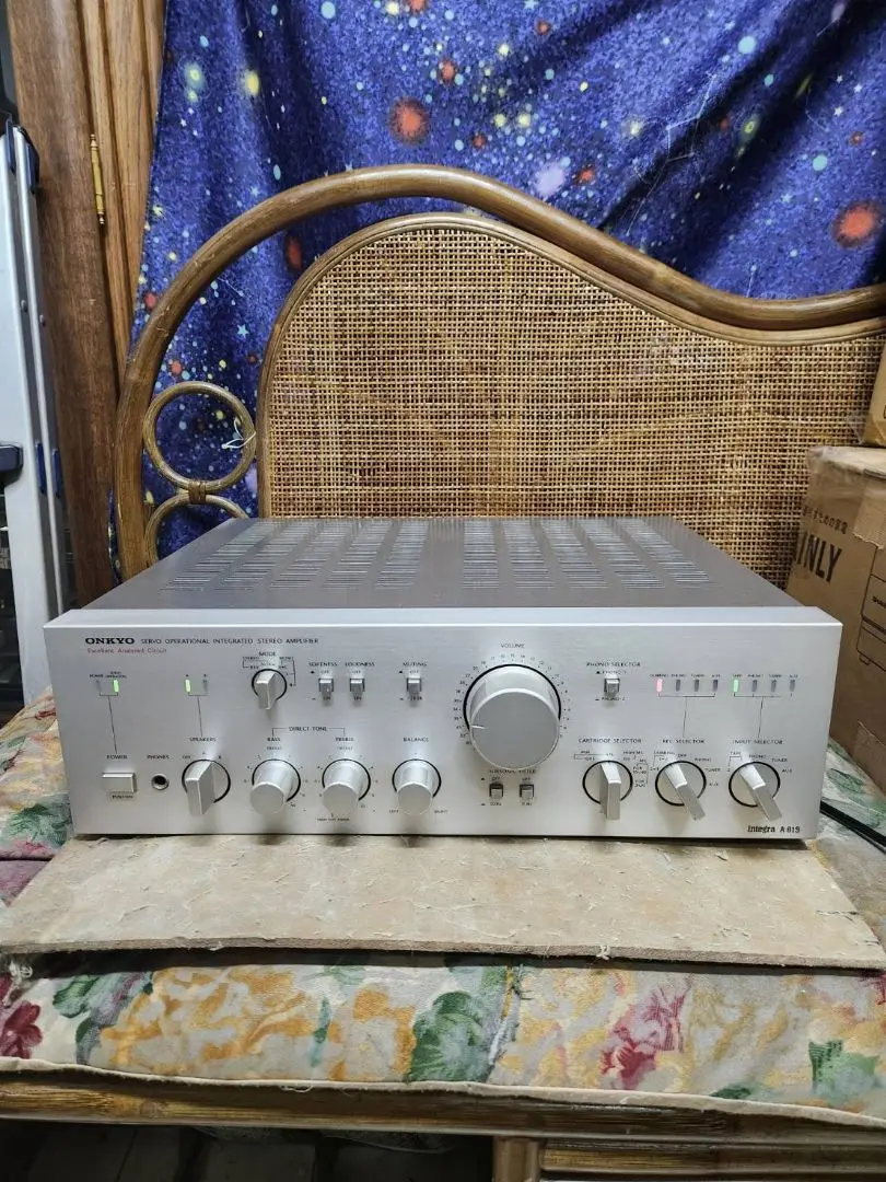 通電確認✨オンキョー✨ONKYO✨ステレオアンプ✨Integra A-819RX ONKYO Integra A-819RX 修理 その2 : 岡山ジャンク倶楽部