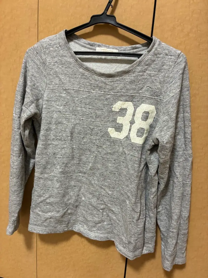 Thumbnail of Chicca the actress gray long-sleeved T-shirt