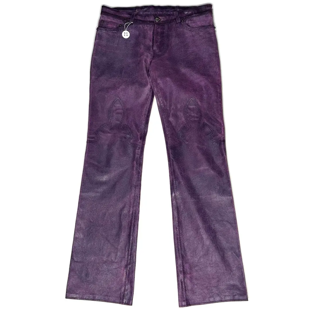 クロムハーツ　ブーツカットデニム　32 極美品 クロムハーツブーツカットデニム32 極美品