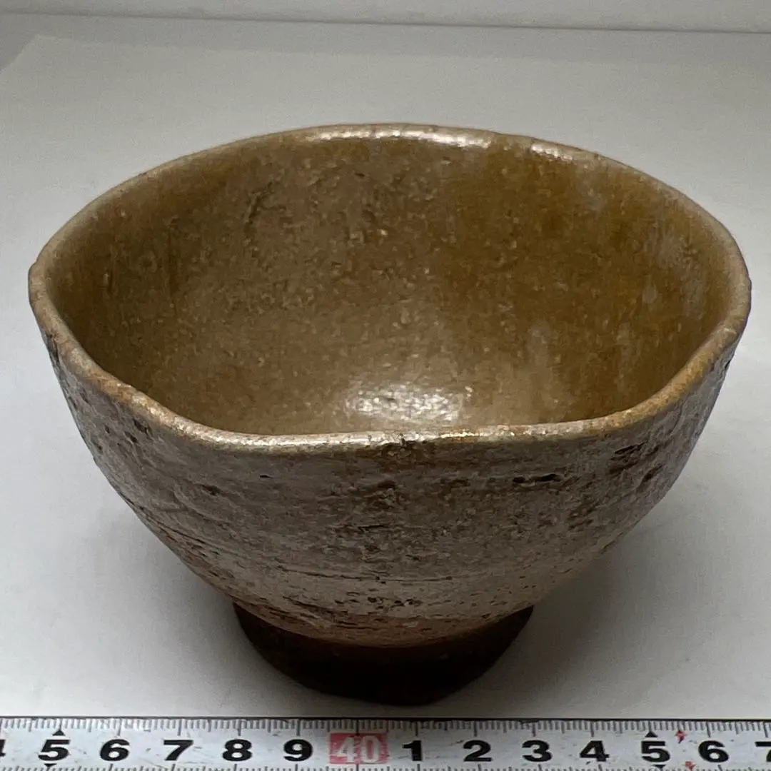 江戶初期 古唐津茶碗 口徑11.8cm 東キ7-0806☆2F 的縮圖