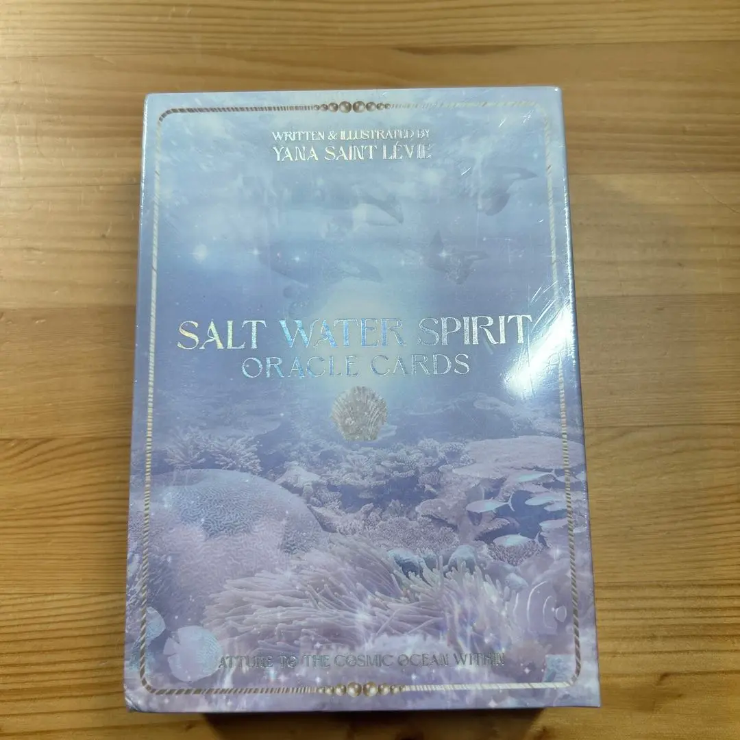 貴重　新品未開封　SALT　WATER 　SPIRIT　ORACLE　CARDS Salt Water Spirit Oracle — LEVIETATE