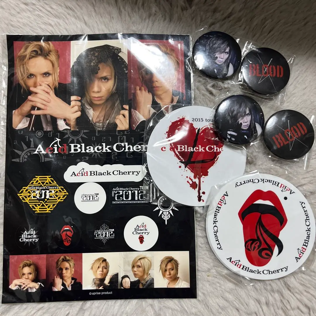 ☆超レア☆Acid Black Cherry　缶バッジ・バンダナセット 2025年最新】acid black cherry バッチの人気アイテム - メルカリ
