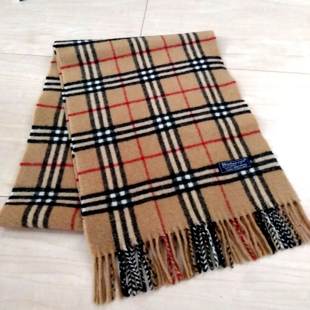 新品タグ付き　バーバリーマフラー 楽天市場】90s 旧タグ イングランド製 □ Burberry LONDON