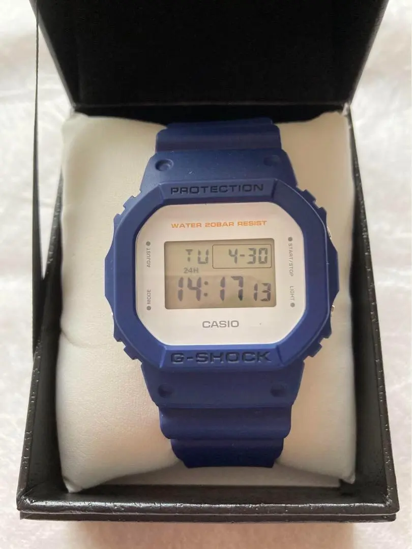 卡西歐 G-SHOCK DW-5600M-2JF 海軍藍 的縮圖