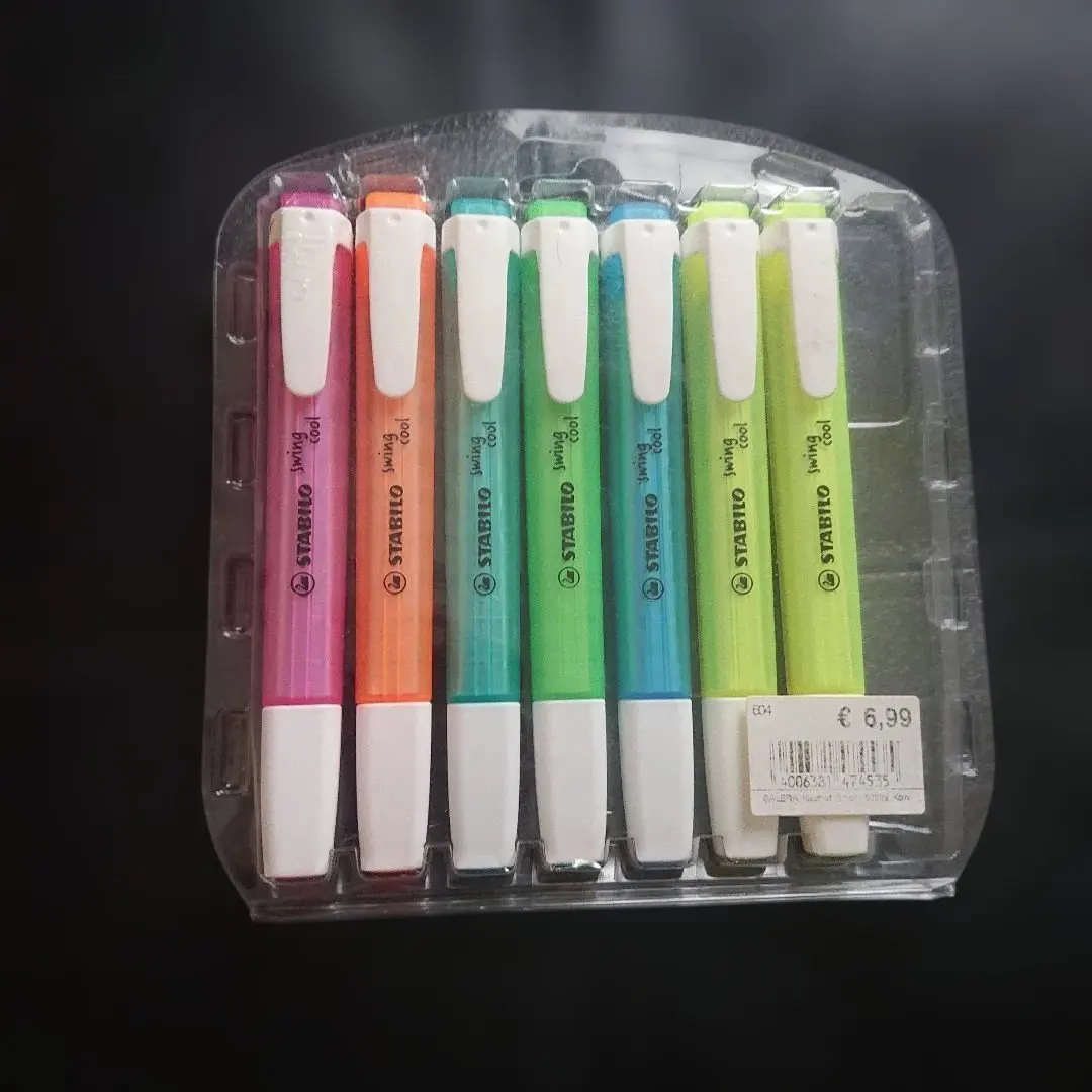 Thumbnail of STABILO Swing Cool Pastel Highlighters, Set of 7 (Made in Germany)