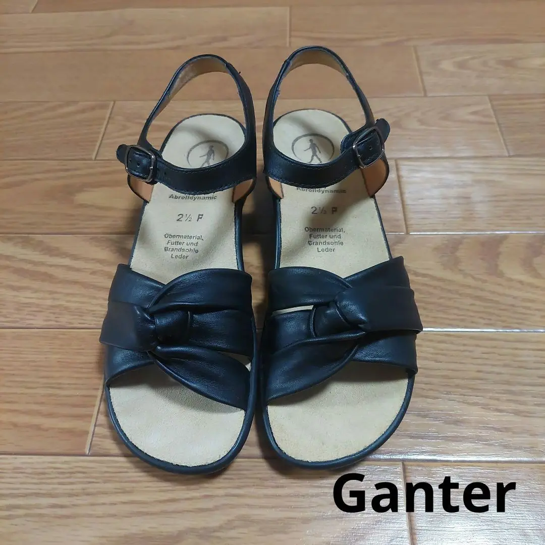 未使用 ドイツ製 ganter レザー ローマサンダル 22cm 未使用 ドイツ製 ganter レザー ローマサンダル 22cm - メルカリ