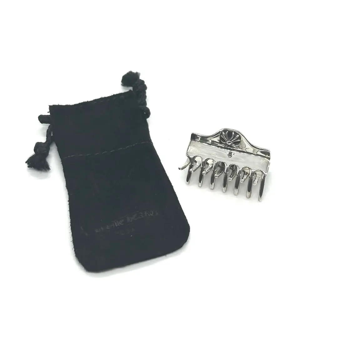 CHROME HEARTS◆BARRETTE 3CROSS◆クロムハーツヘアピン クロムハーツ/CHROME HEARTS ヘアバレッタ 3クロス 髪留めの在庫