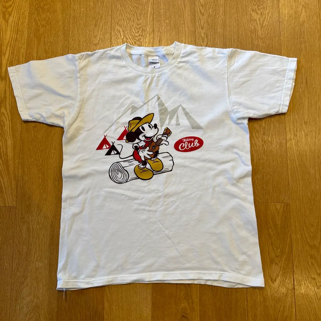 BEAMS ディズニー ミッキー ミニー フジロックTシャツ S アイボリー BEAMS ディズニー ミッキー ミニー フジロックTシャツ S