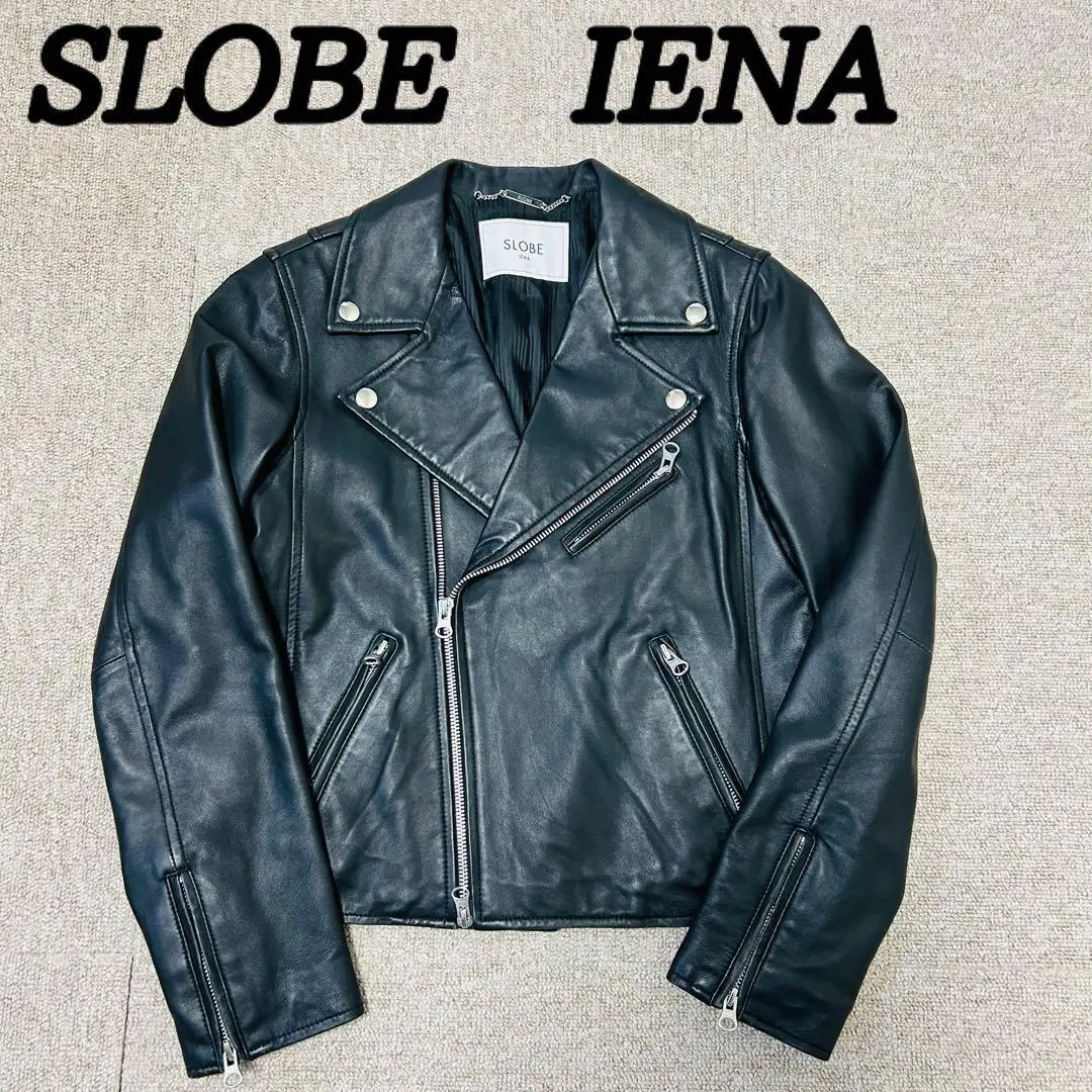 2025年最新】SLOBE IENA カラー：ブラック系 ダブルライダースの