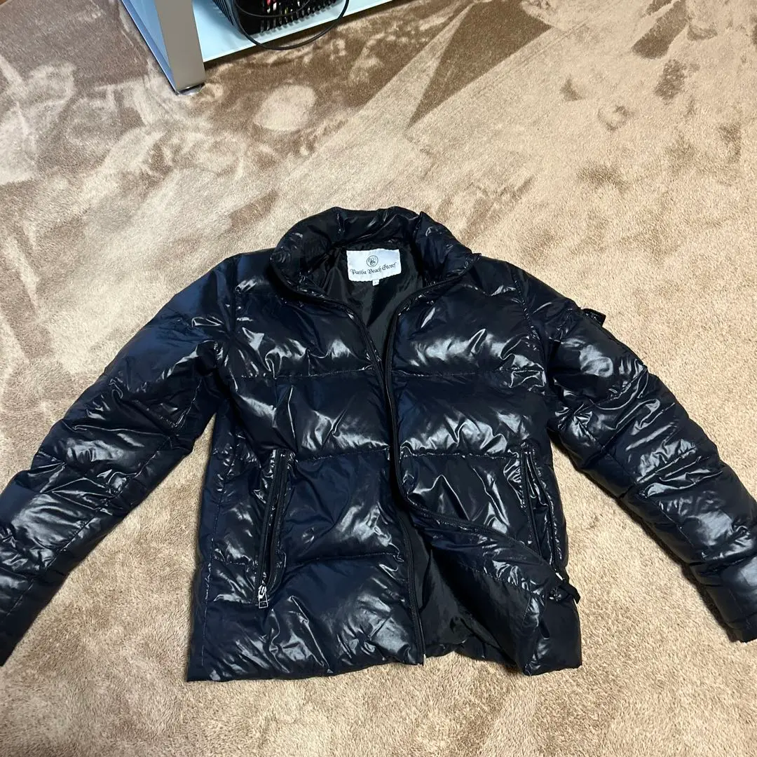 Pariba Beach Store 黒 ダウンジャケット L