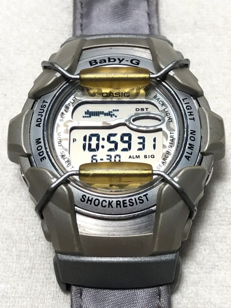 レア BABY-G BGF-111 Casio Baby-G Bgf-111 Digital Quartz Women Vintage 041846672