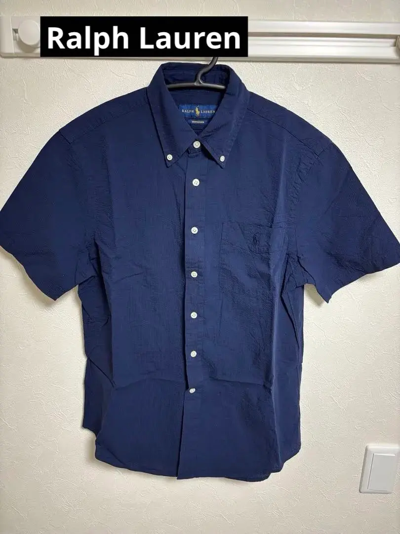 Ralph Lauren 海軍藍 短袖襯衫 的縮圖