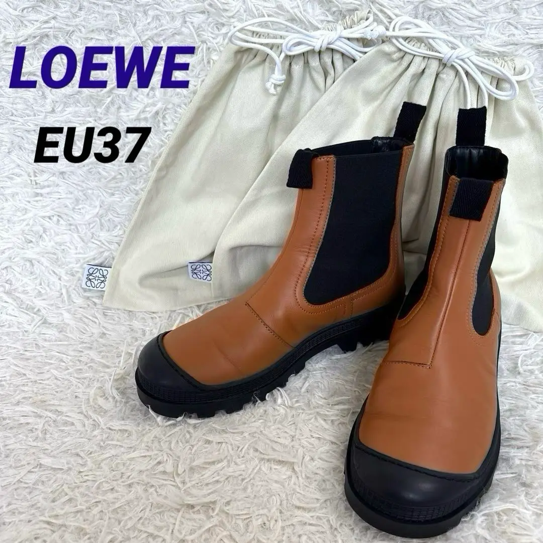 たまえり　LOEWE サイドゴアブーツ　新品未使用　ロエベ　ショートブーツ 2025年最新】LOEWE サイドゴアブーツの人気アイテム - メルカリ