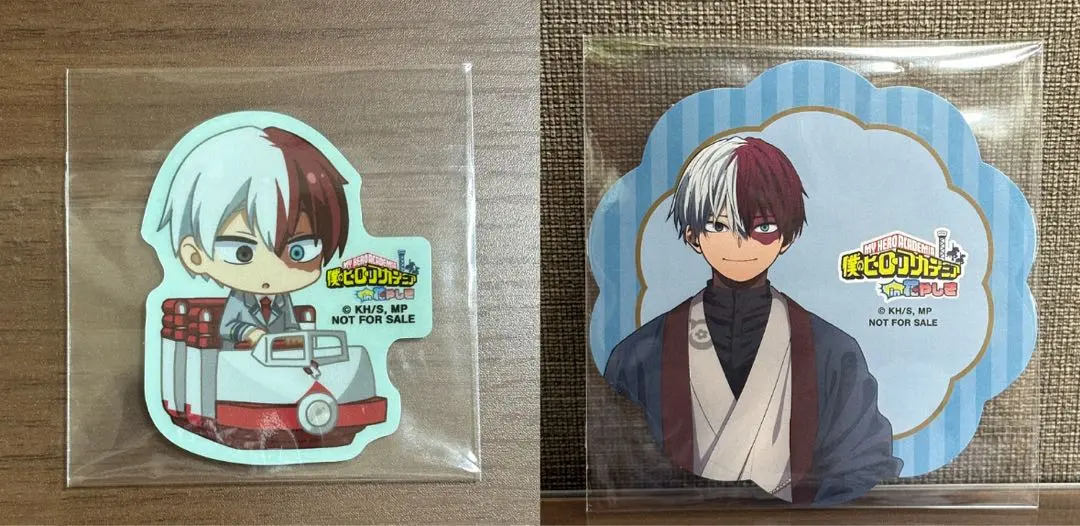 Thumbnail of Hanayashiki (Amusement Park) My Hero Academia Shoto Todoroki sticker coaster