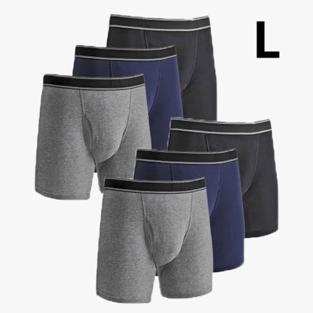 [Idea Lands] 尿失禁 男士 失禁內褲 四角褲款 6件組 L 的縮圖