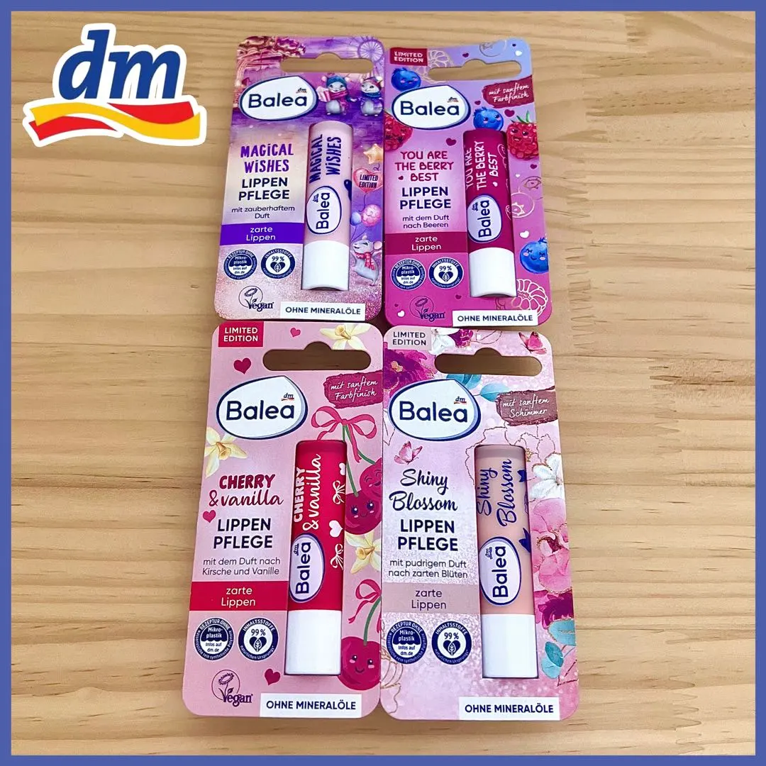 Thumbnail of Balea Lip Balm Lip Cream (4 pieces) - Overseas Exclusive - Germany - dm