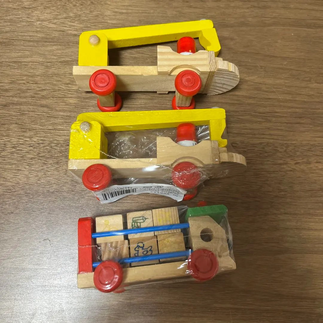Thumbnail of Wooden Truck Toy Set, 3 Pieces