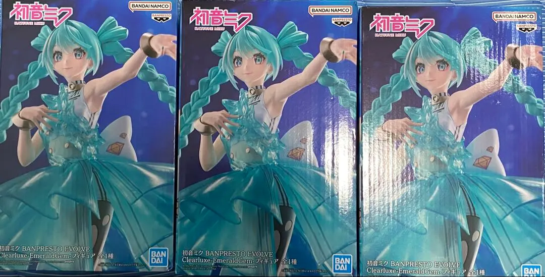 Thumbnail of Hatsune Miku BANPRESTO EVOLVE Figure 3-Piece Set
