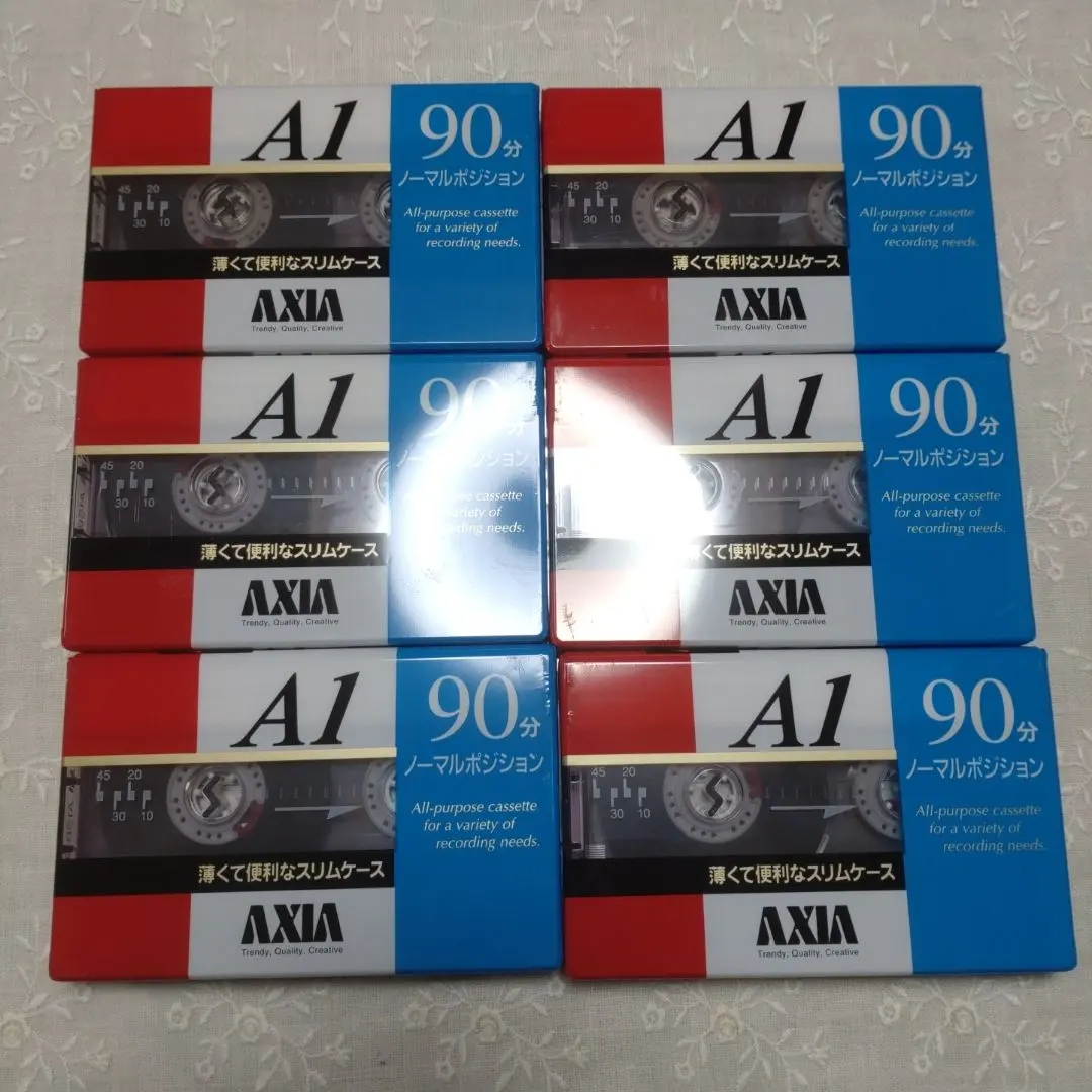 AXIA A1 卡式錄音帶 90分鐘 6個一組 的縮圖