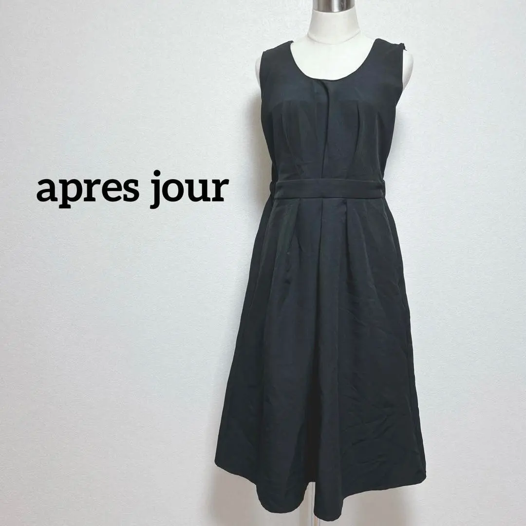 Thumbnail of apres jour Sleeveless Dress Black