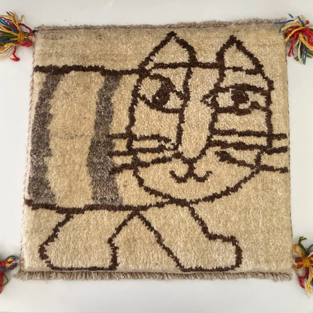 イエローギャッベ　Gabbeh 139×70cm ラグ アンティーク　絨毯 イエローギャッベGabbeh 139×70cm ラグ アンティーク絨毯