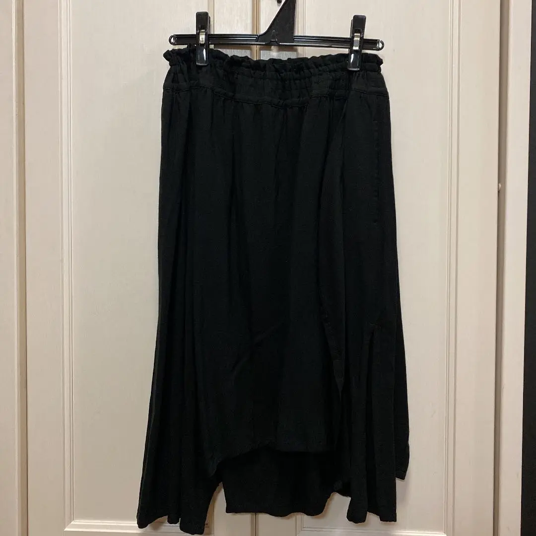 LIMIfew リミフゥ　変形サルエルパンツ LIMI feu(リミフゥ) 変形パンツLV-T80-635 LV-T80-635 ブラック