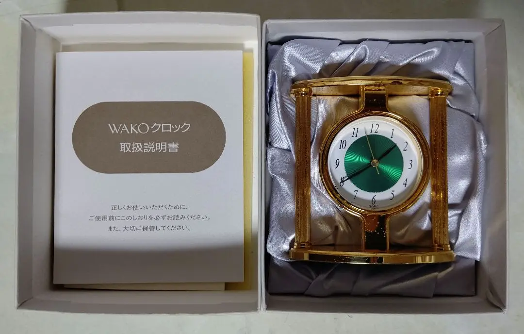 WAKO ミニクロック　置き時計　ミラー　リボン ミニクロック | WAKO公式オンラインブティック | 銀座・和光