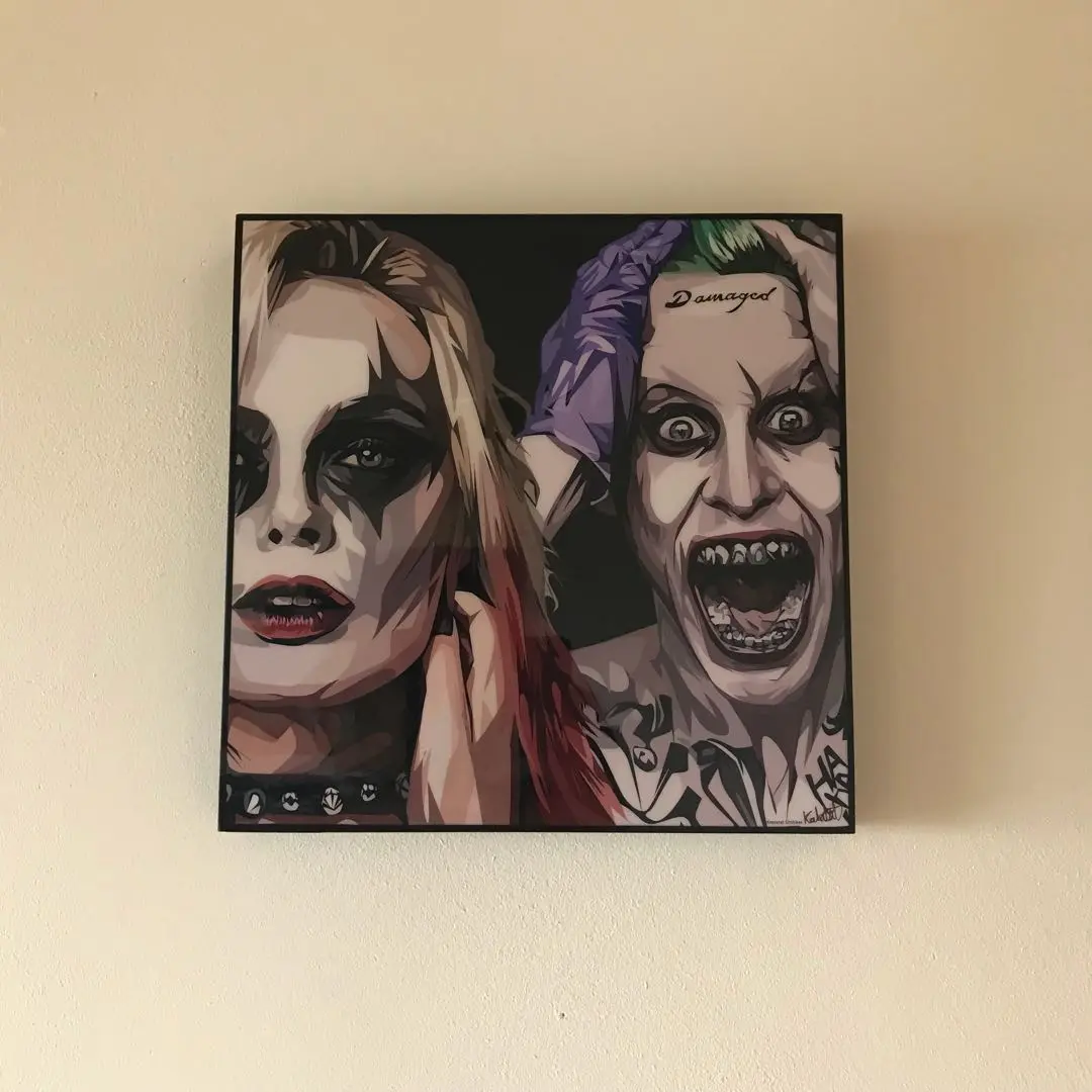 ハーレイ・クイン & ジョーカー/ QUINN & JOKER / Lサイズ 52cm
