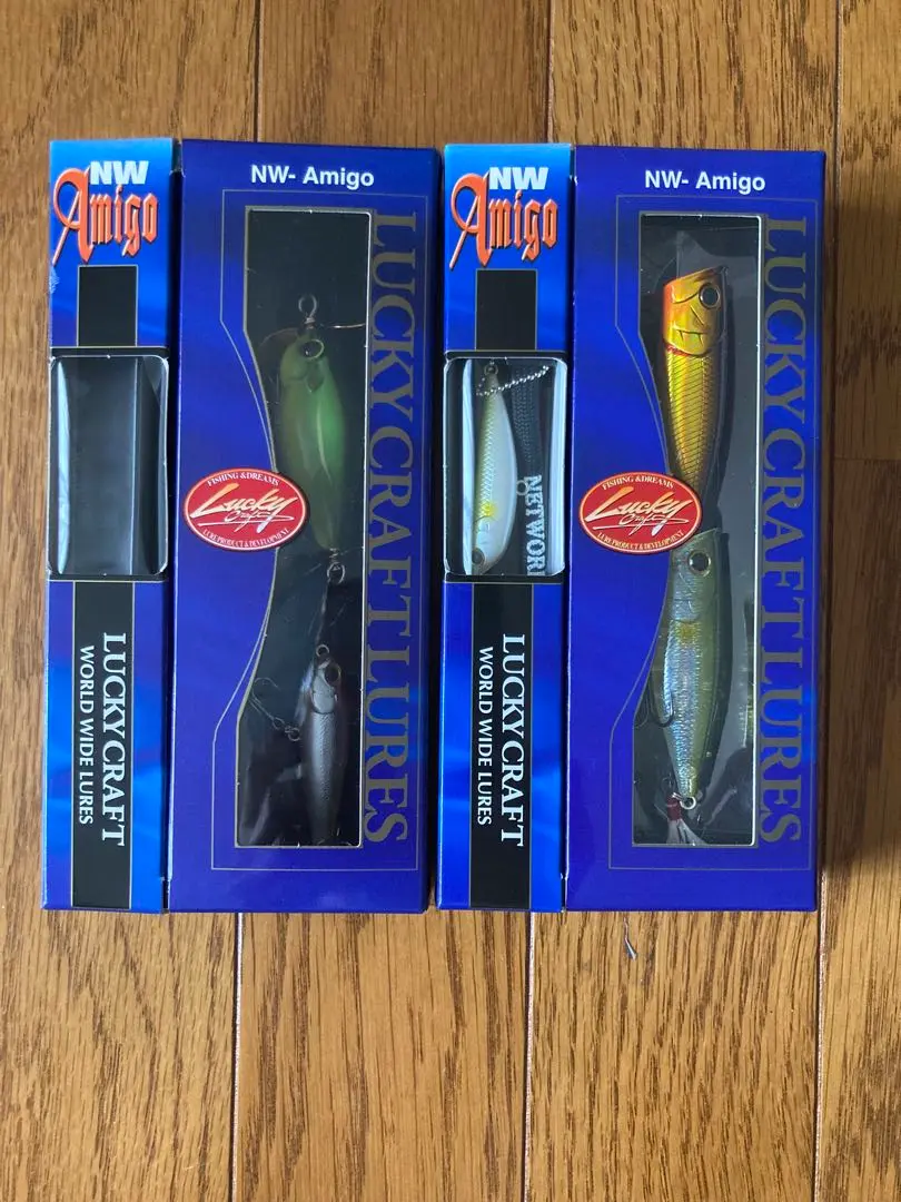 ラッキークラフト　NW-Amigo 5点セット Amazon.co.jp: 限定品 ラッキークラフト メンバールアー NW