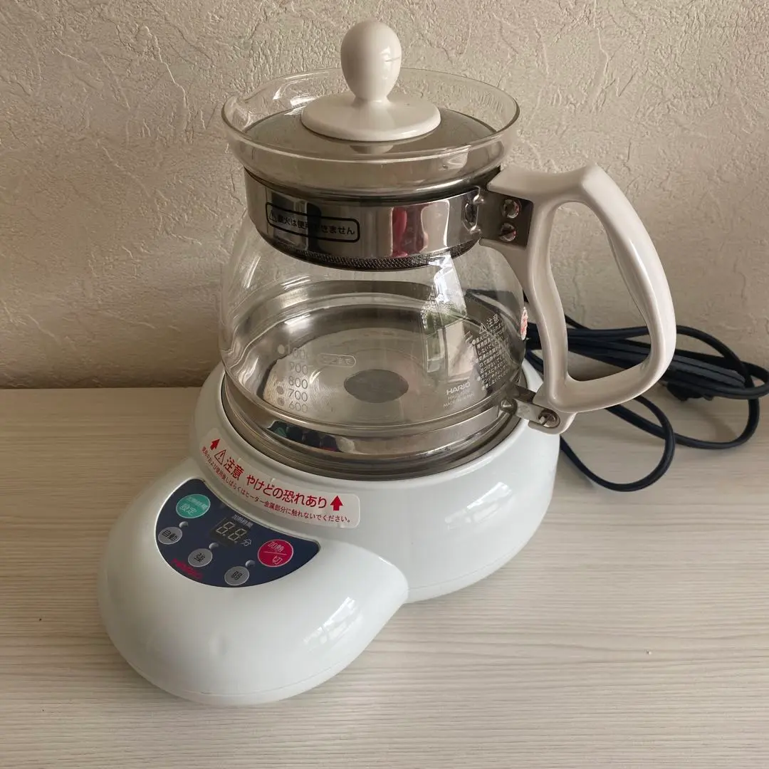 HARIO ハリオ マイコン 煎じ器3 HMJ3-1000 電化製品 家庭用 Amazon | ハリオ マイコン煎じ器3 HMJ3-1000W 銀 | HARIO | 電気