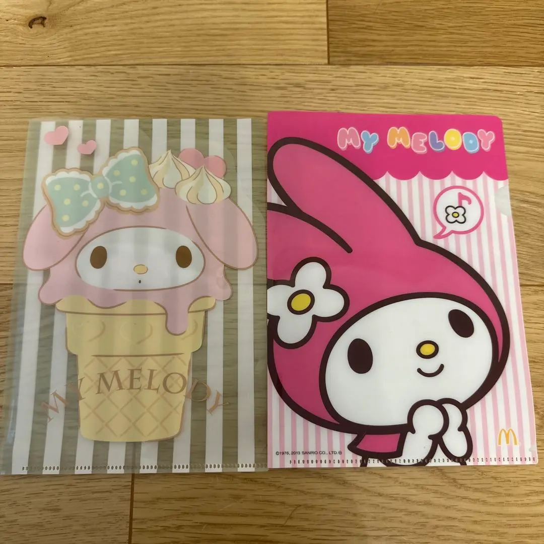 Thumbnail of Sanrio My Melody Mini Clear File 2-Piece Set