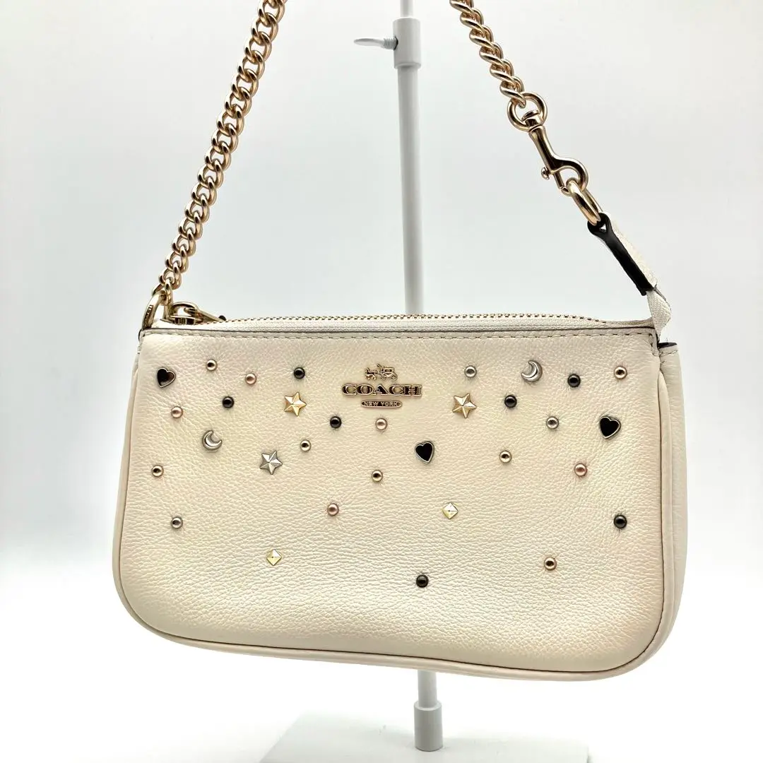 ✨極美品✨COACH スターダストスタッズ レザー トートバッグ A4収納可能 2025年最新】coach スターダストの人気アイテム - メルカリ