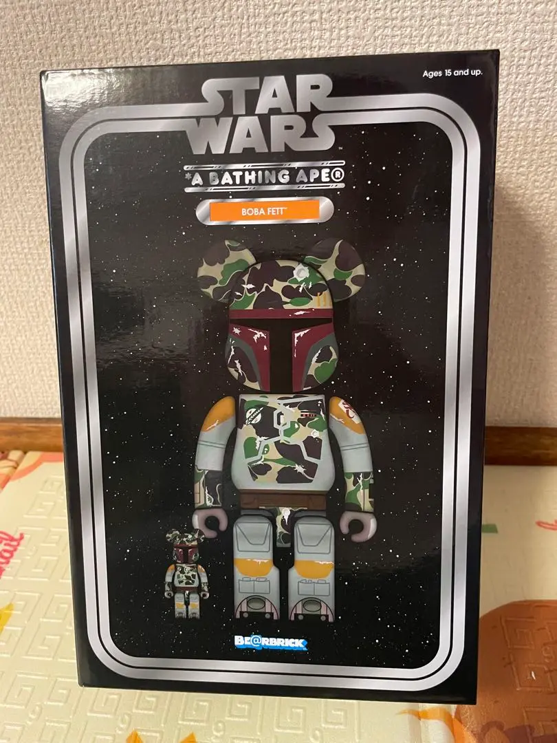 その他 A BATHING APE - BAPE STAR WARS CAMO BOBA FETT BE@RBRICK Bearbrick BAPE x STAR WARS BOBA FETT 1000% – shoegamemanila