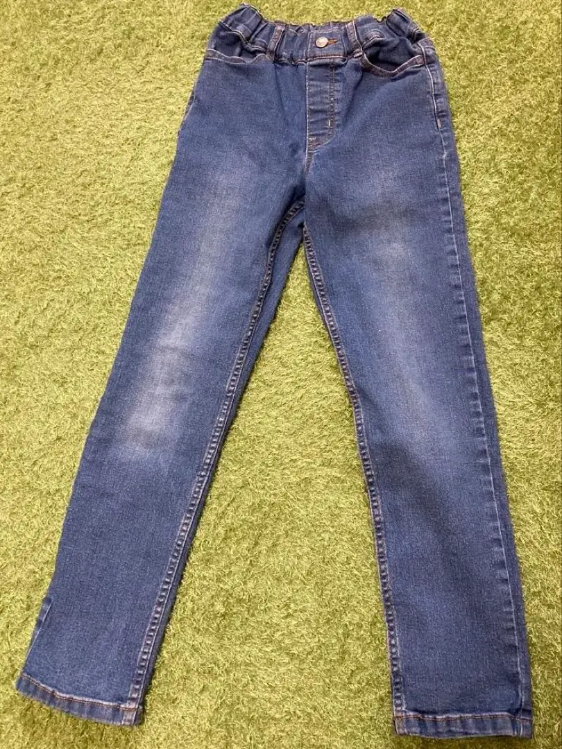 Thumbnail of GU denim jeans, 140cm